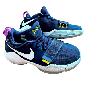 Nike PG 1 Paul George The Bait Basketball Sneakers, Youth Big Boy’s Size 4